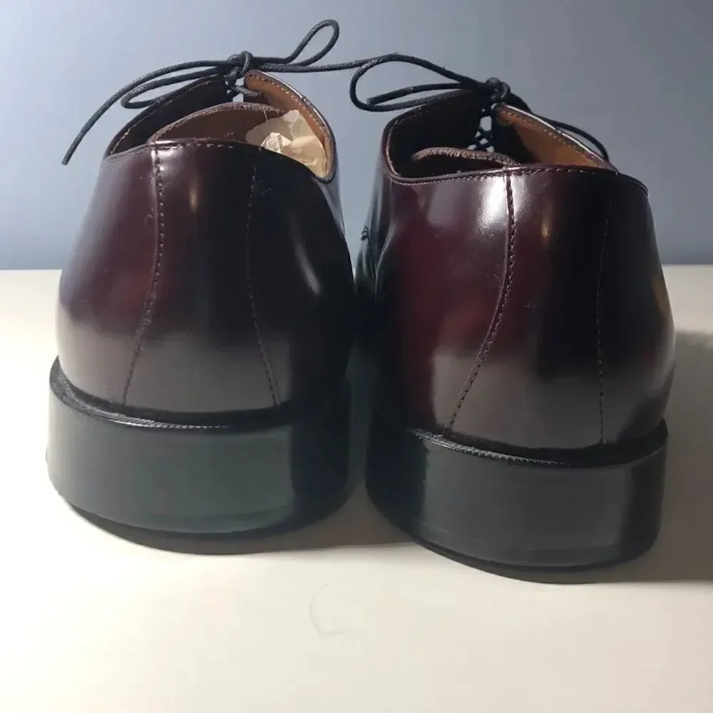 10W Men’s Bostonian Classics Burgundy Dress Shoes